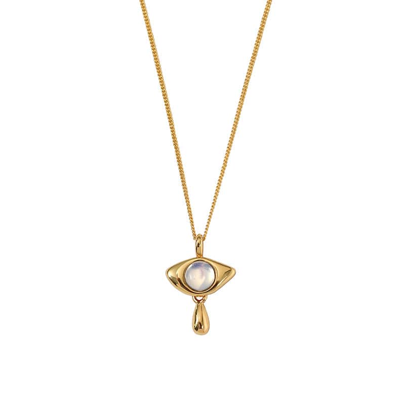 Elegant Gold-Plated Pendant Necklace