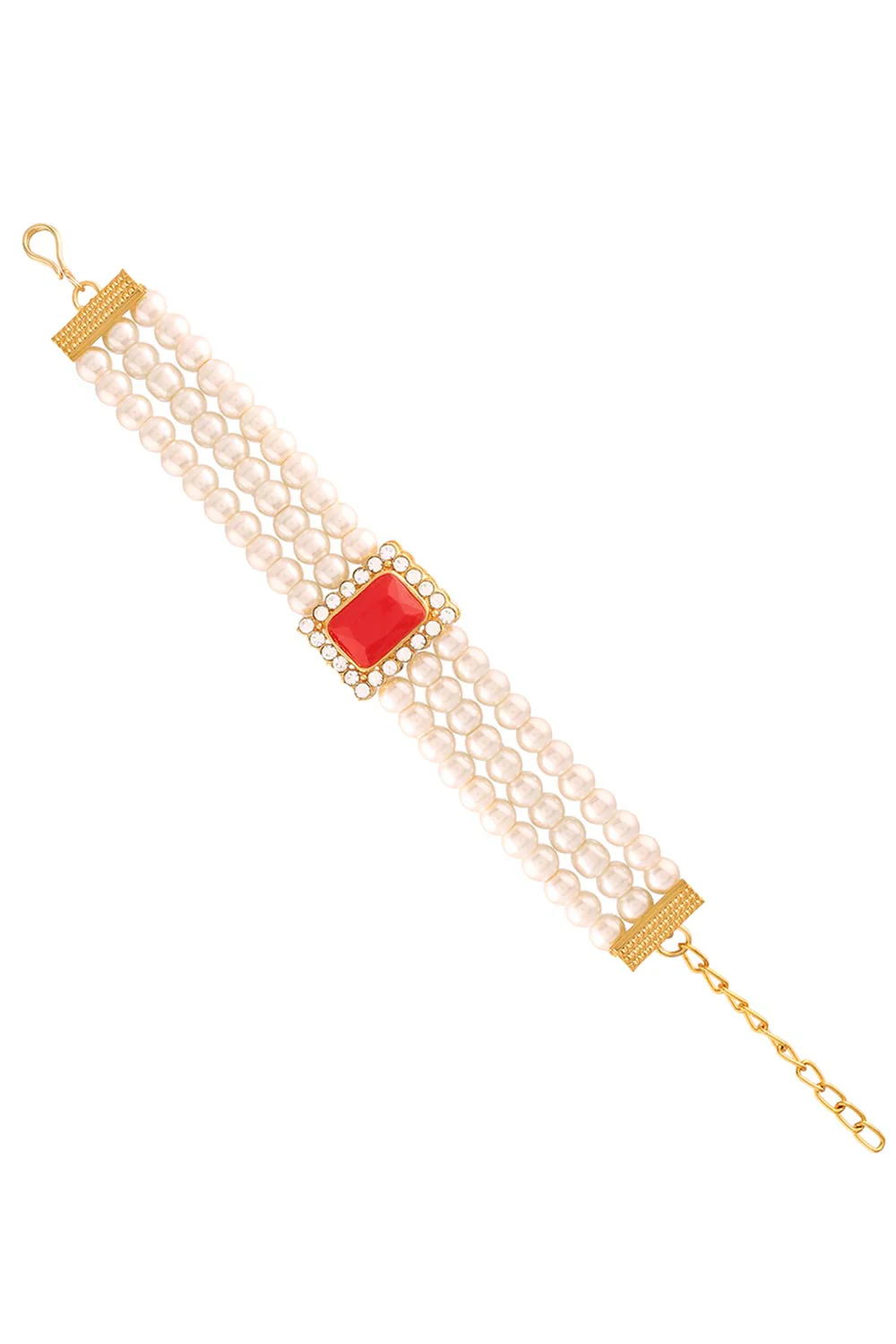 Elegant Pearl Bead Bracelet